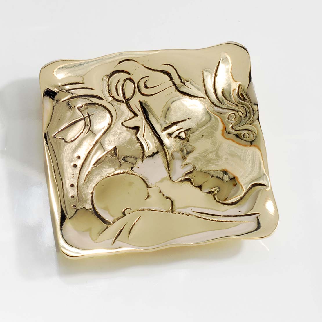 Handmate metal plate