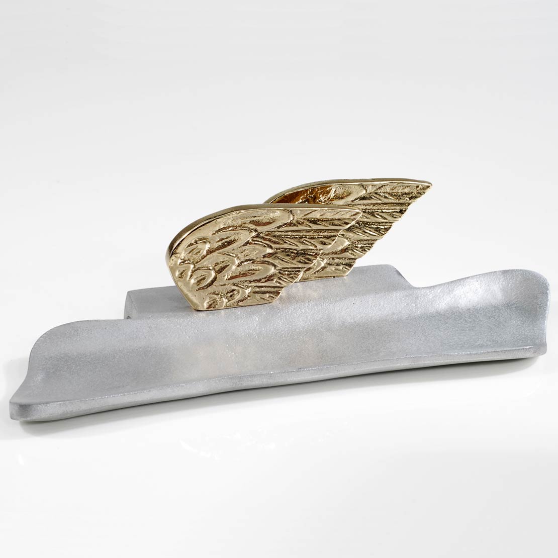 Handmade metal pencil / card holder