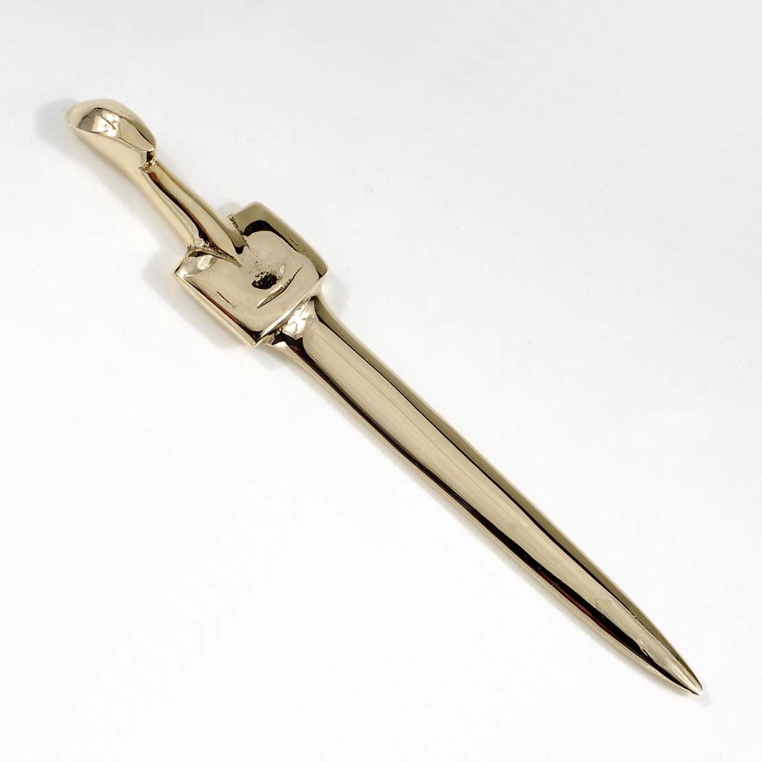 Handmade metal paper cutter