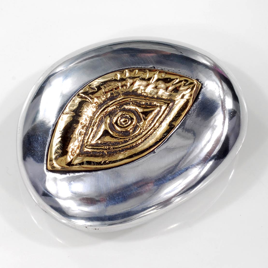 Handmade metal paperweight / press papier