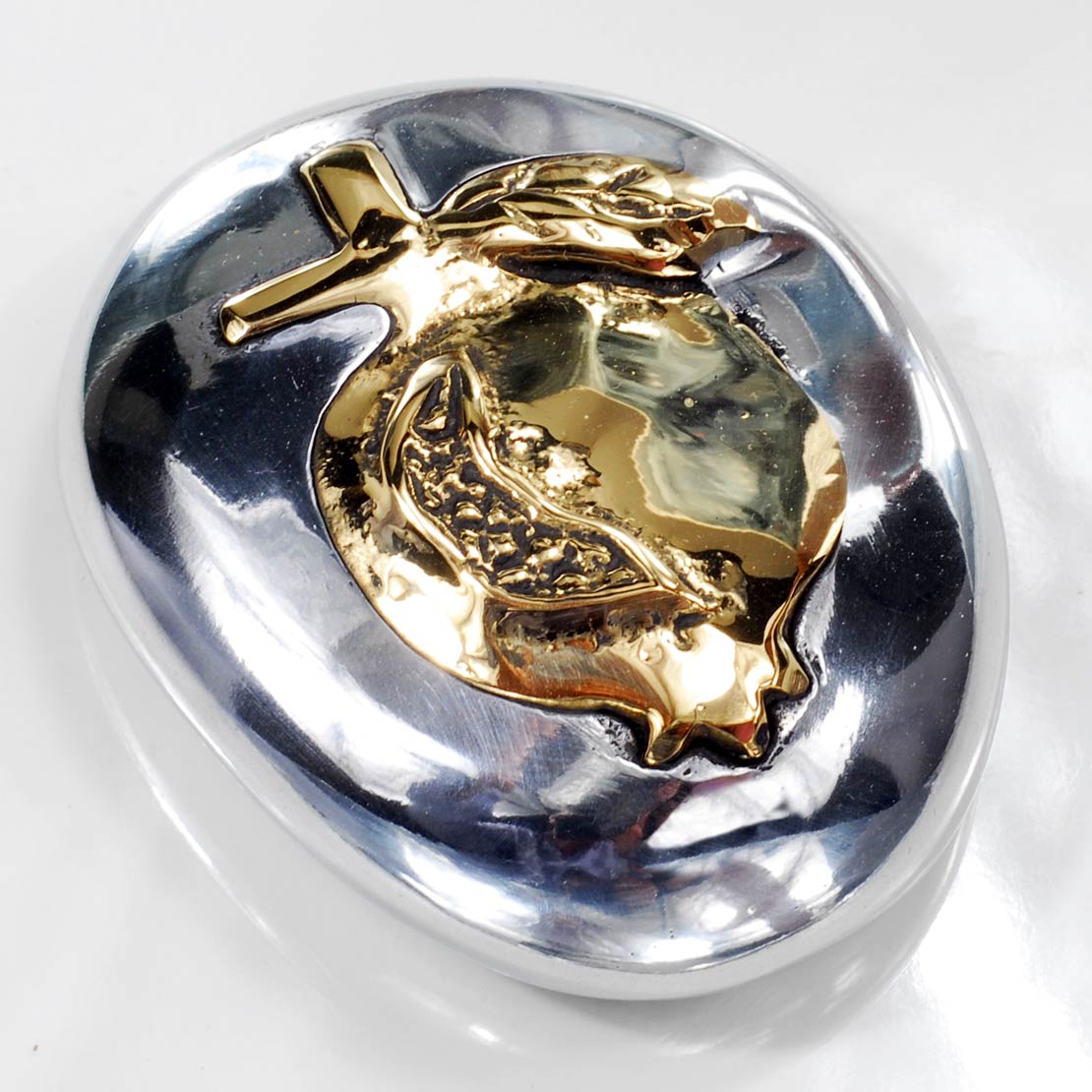 Handmade metal paperweight / press papier