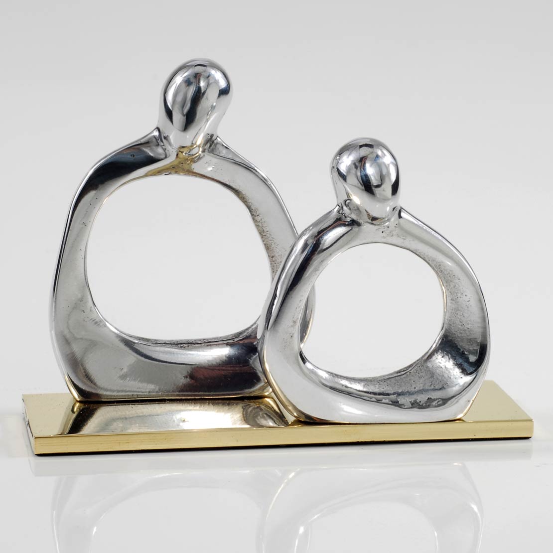 Handmade metal card holder