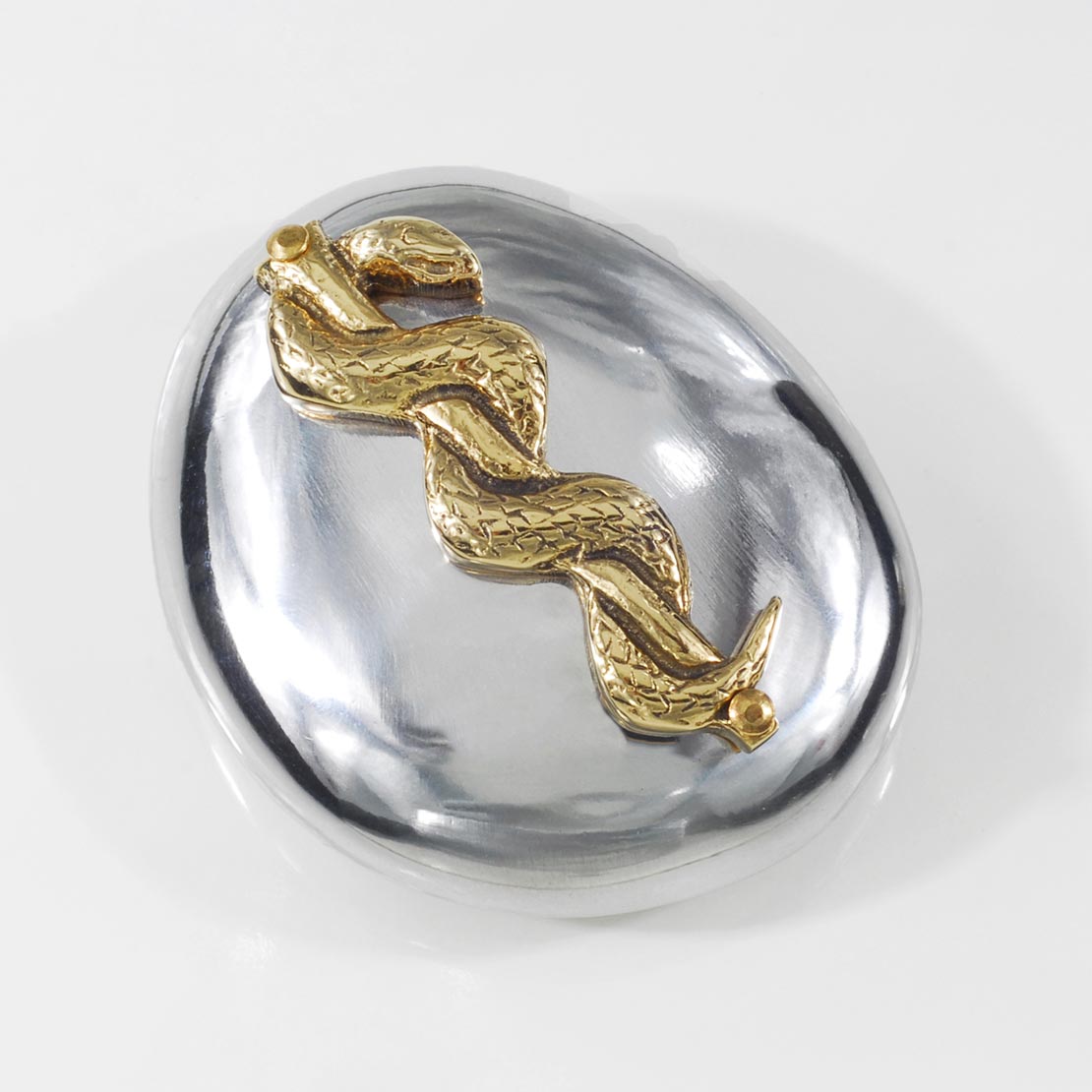 Handmade metal paperweight / press papier