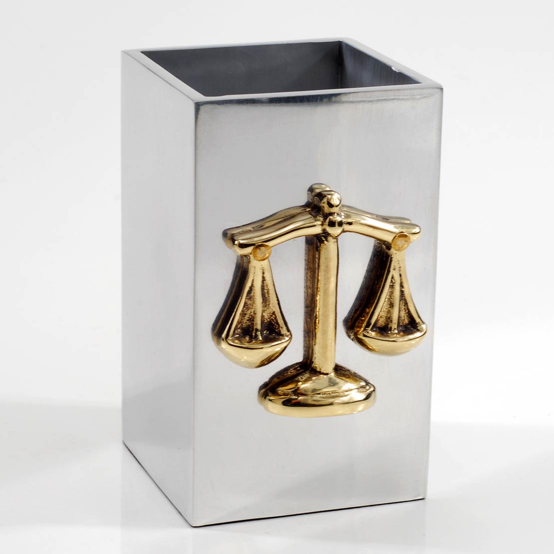 Handmade metal pencil box