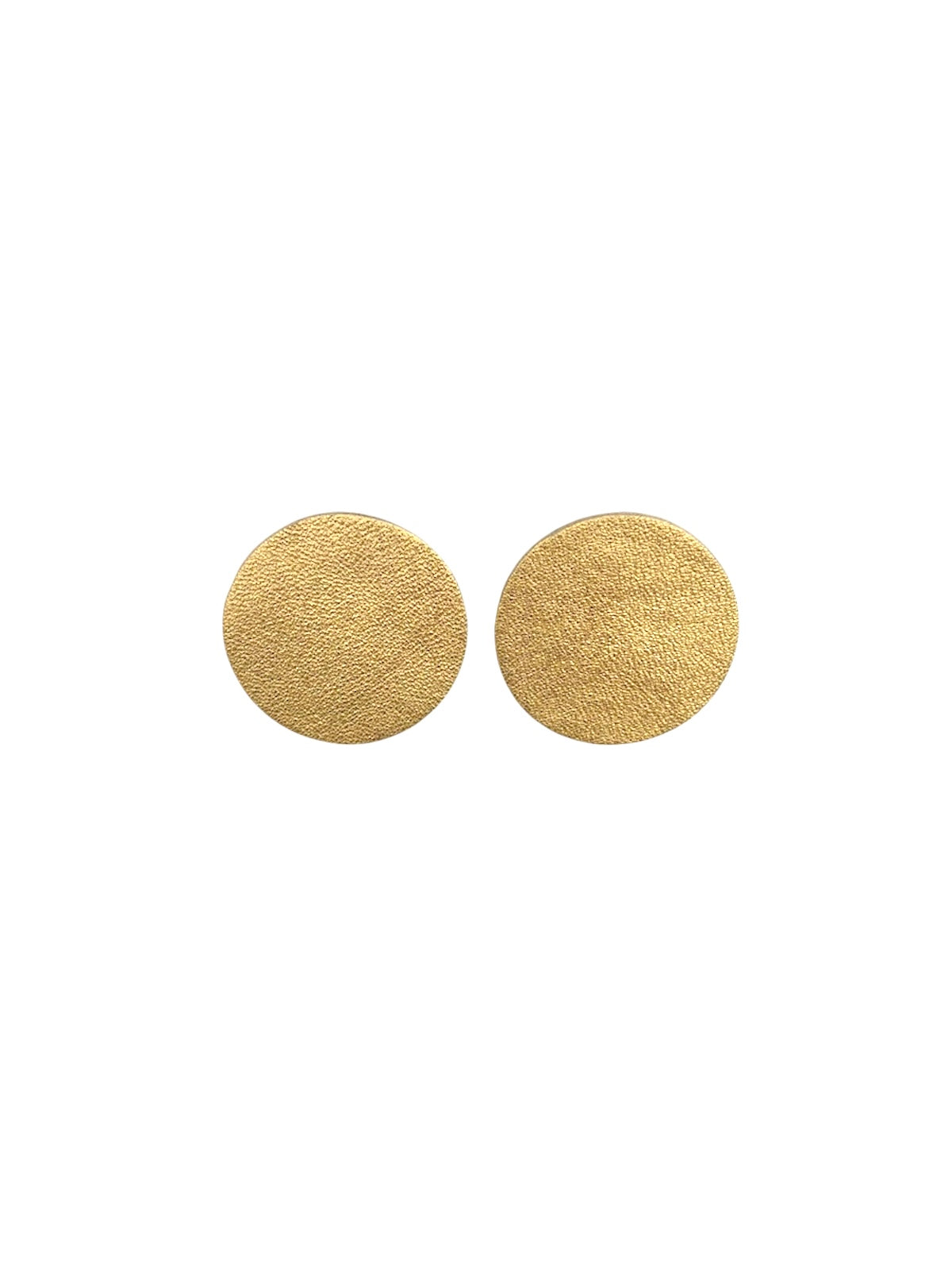 Handmade leather Earrings with silver hooks