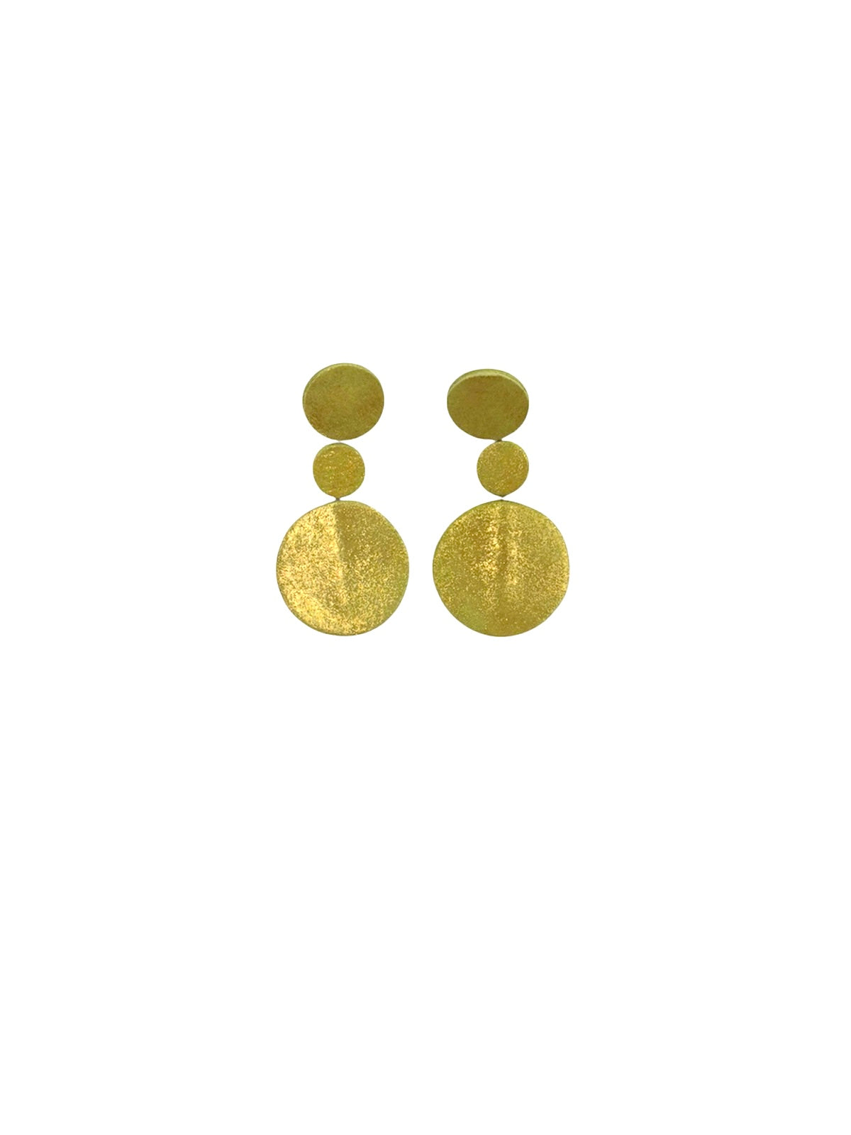 Handmade leather Earrings with silver hooks