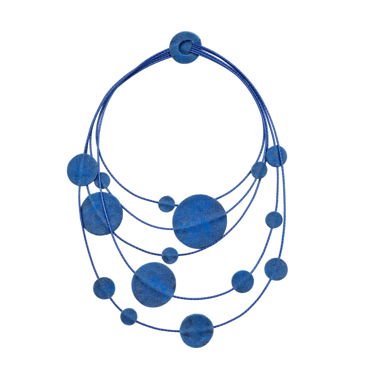 Handmade leather necklace