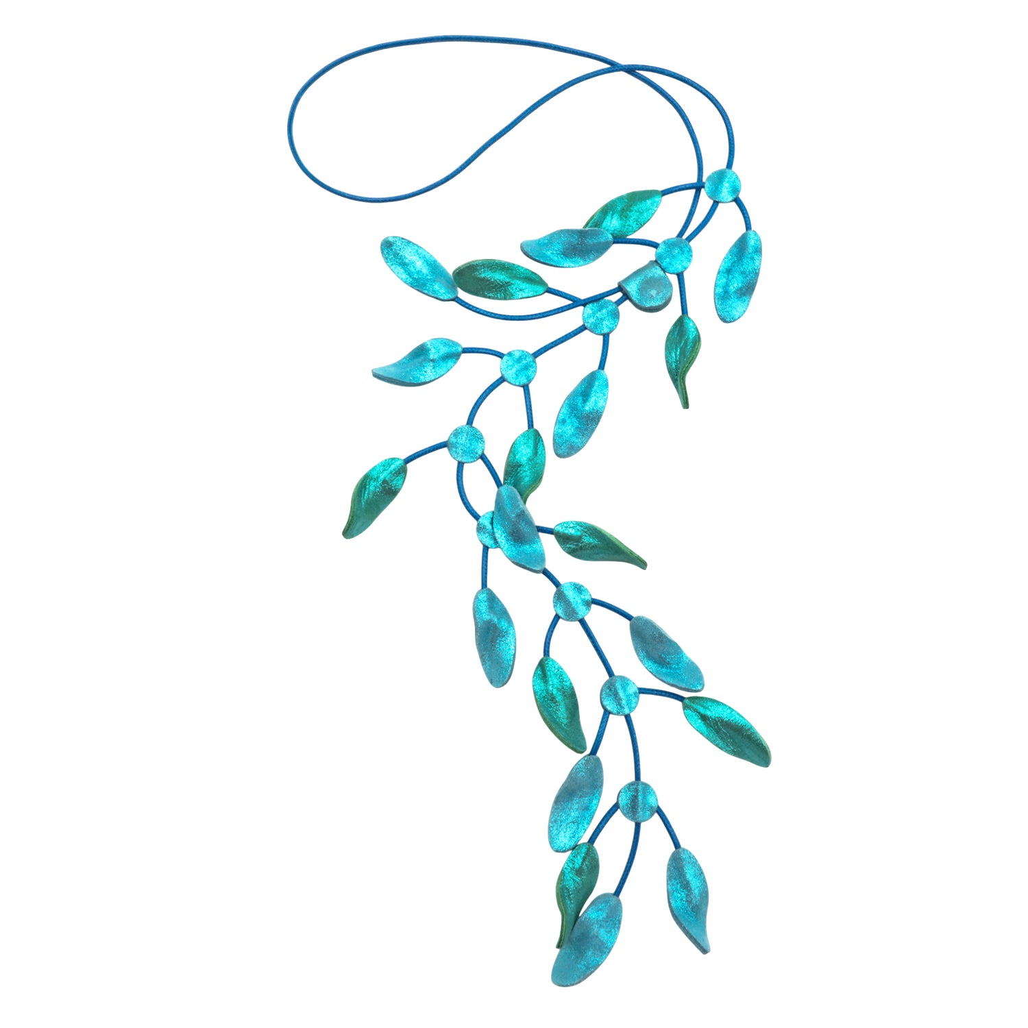 Handmade leather necklace