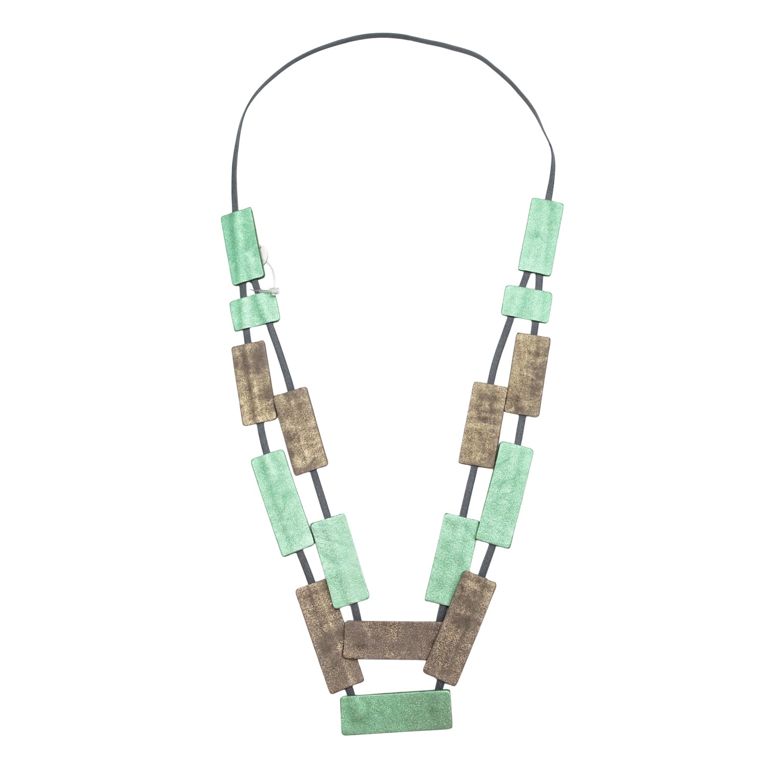 Handmade leather necklace