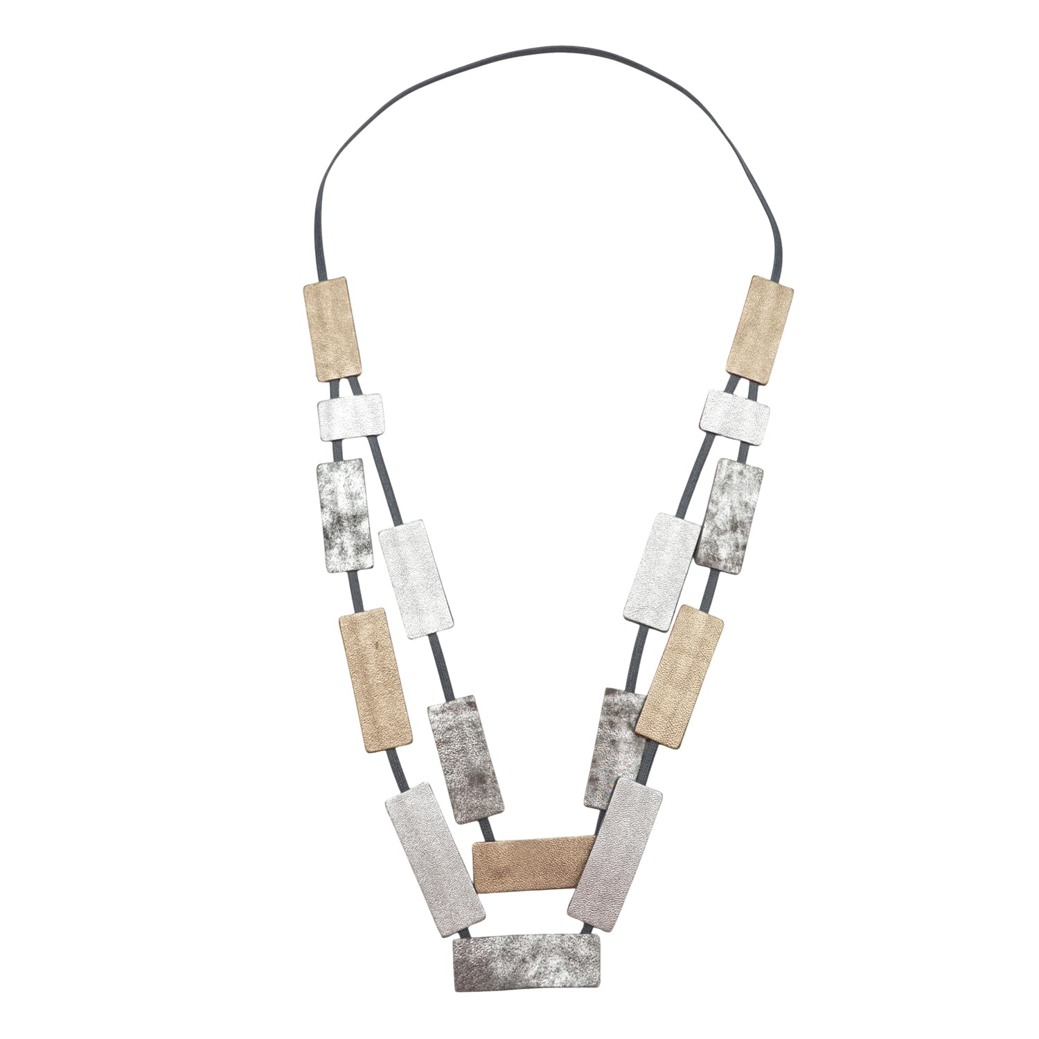 Handmade leather necklace