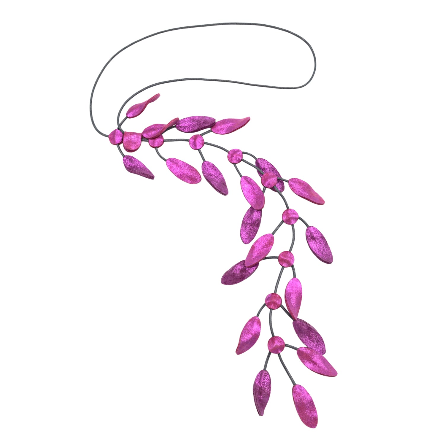 Handmade leather necklace