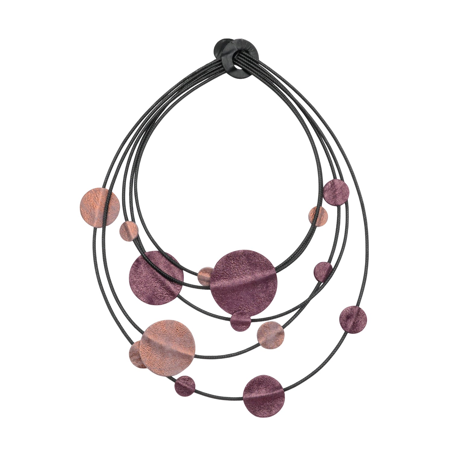 Handmade leather necklace