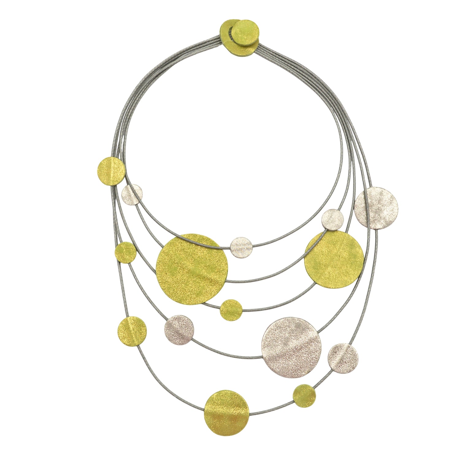 Handmade leather necklace