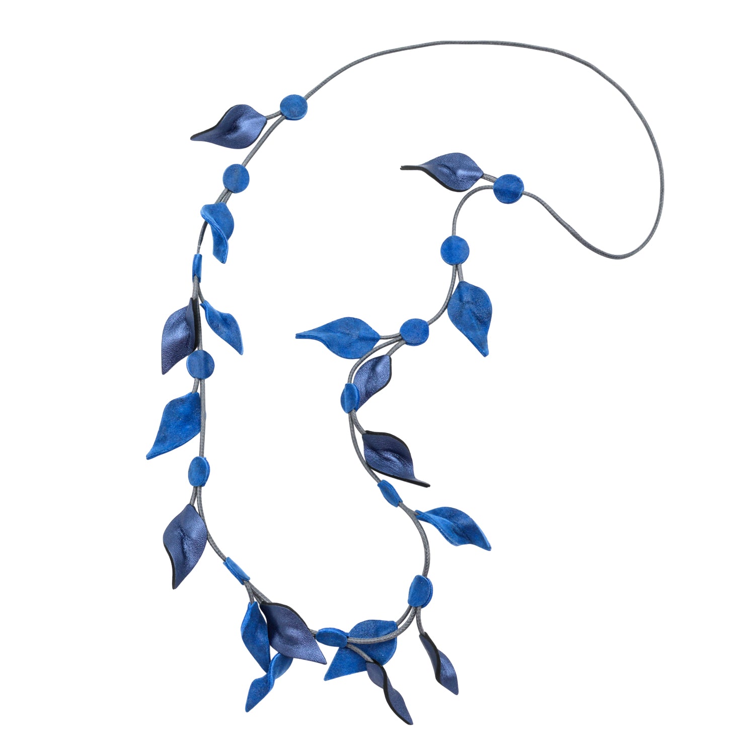 Handmade leather necklace