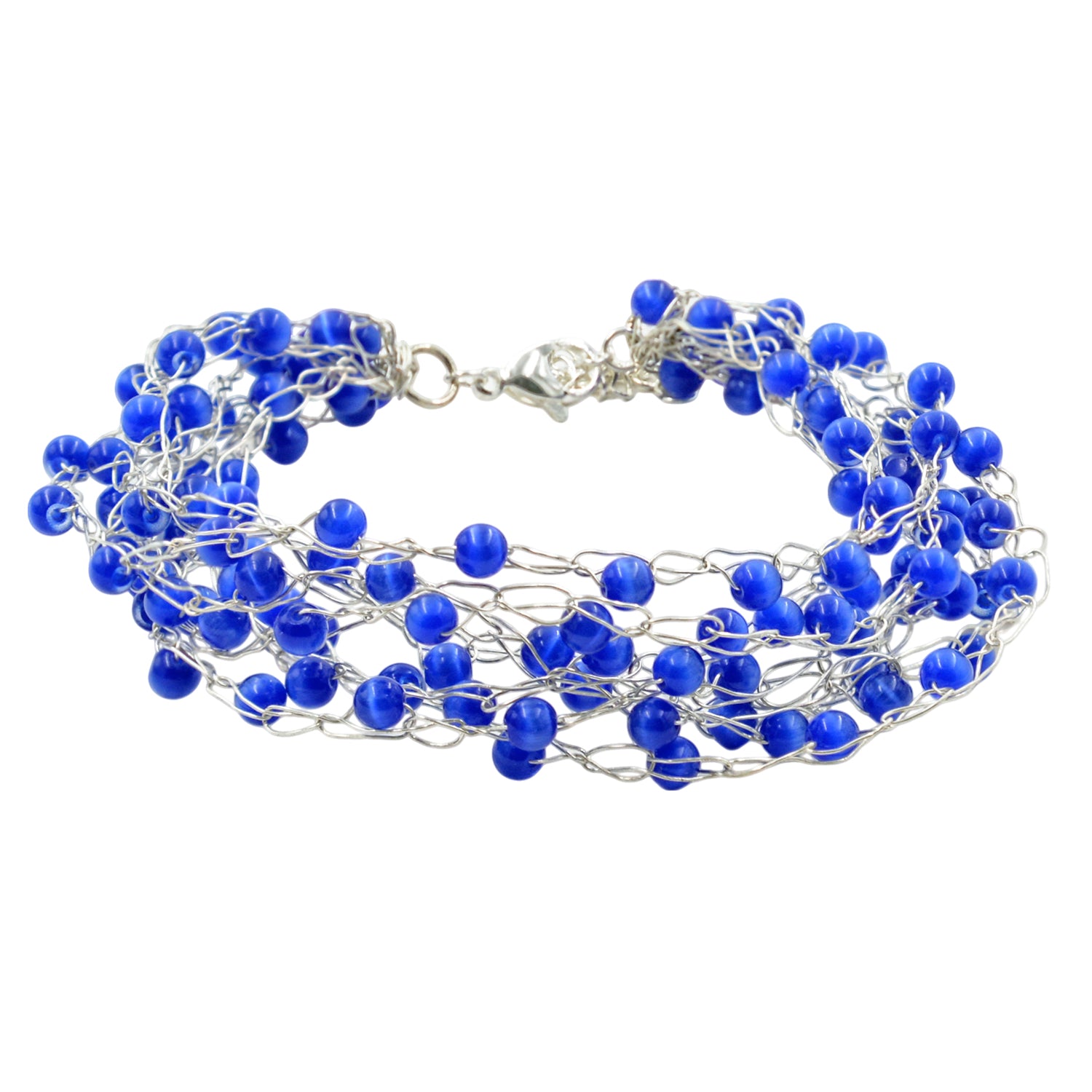 Handmade Bracelet in Wire Crochet