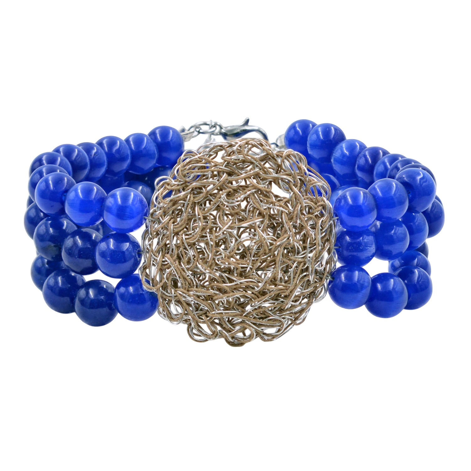 Handmade Bracelet in Wire Crochet